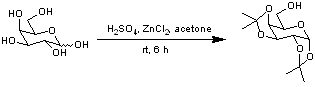 
			Reaction Scheme: Protection of a 1,2-diol as an acetal