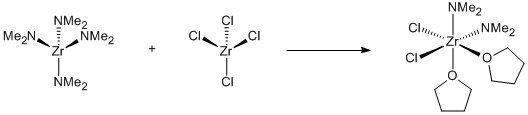 
			Reaction Scheme: Amide/halide metathesis at <SPAN class=csm-chemical-name id=csm1283261799372 title=zirconium>zirconium</SPAN>