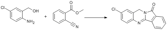 
			Reaction Scheme: <img src="/images/empty.gif" alt="" />Lewis acid catalysed Cyclyzation of Amino alcohol and Cyanoester&nbsp;<img src="/images/empty.gif" alt="" />