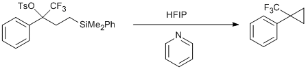 
			Reaction Scheme: <IMG src="/images/empty.gif">Solvolysis of <SPAN id=csm1410780660583 class="csm-chemical-name csm-not-validated" title="4-(dimethyl(phenyl)silyl)-1,1,1-trifluoro-2-phenylbutan-2-yl 4-methylbenzenesulfonate" grpid="5">4-(dimethyl(phenyl)silyl)-1,1,1-trifluoro-2-phenylbutan-2-yl 4-methylbenzenesulfonate</SPAN><IMG src="/images/empty.gif">