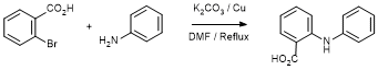 Image for article Synthesis of <em>N</em>-Phenylanthranilic acid&nbsp;under&nbsp;Ullman conditions